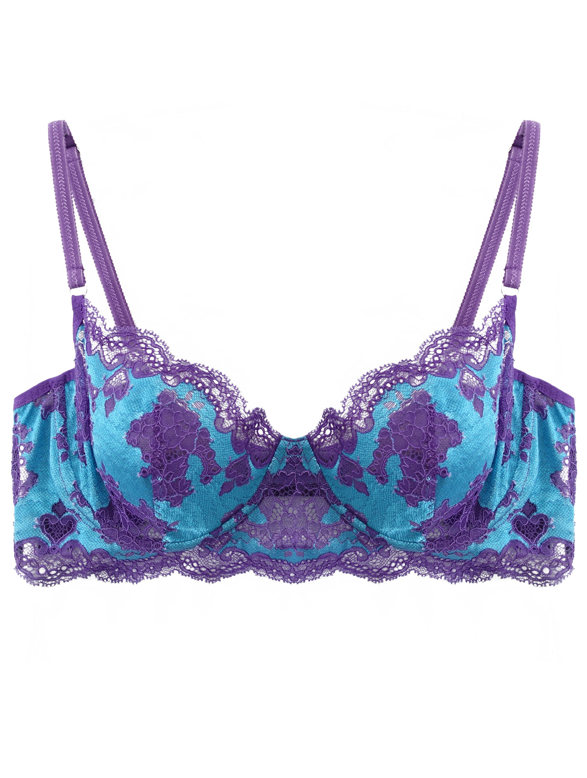 YOLANDA purple and blue bra