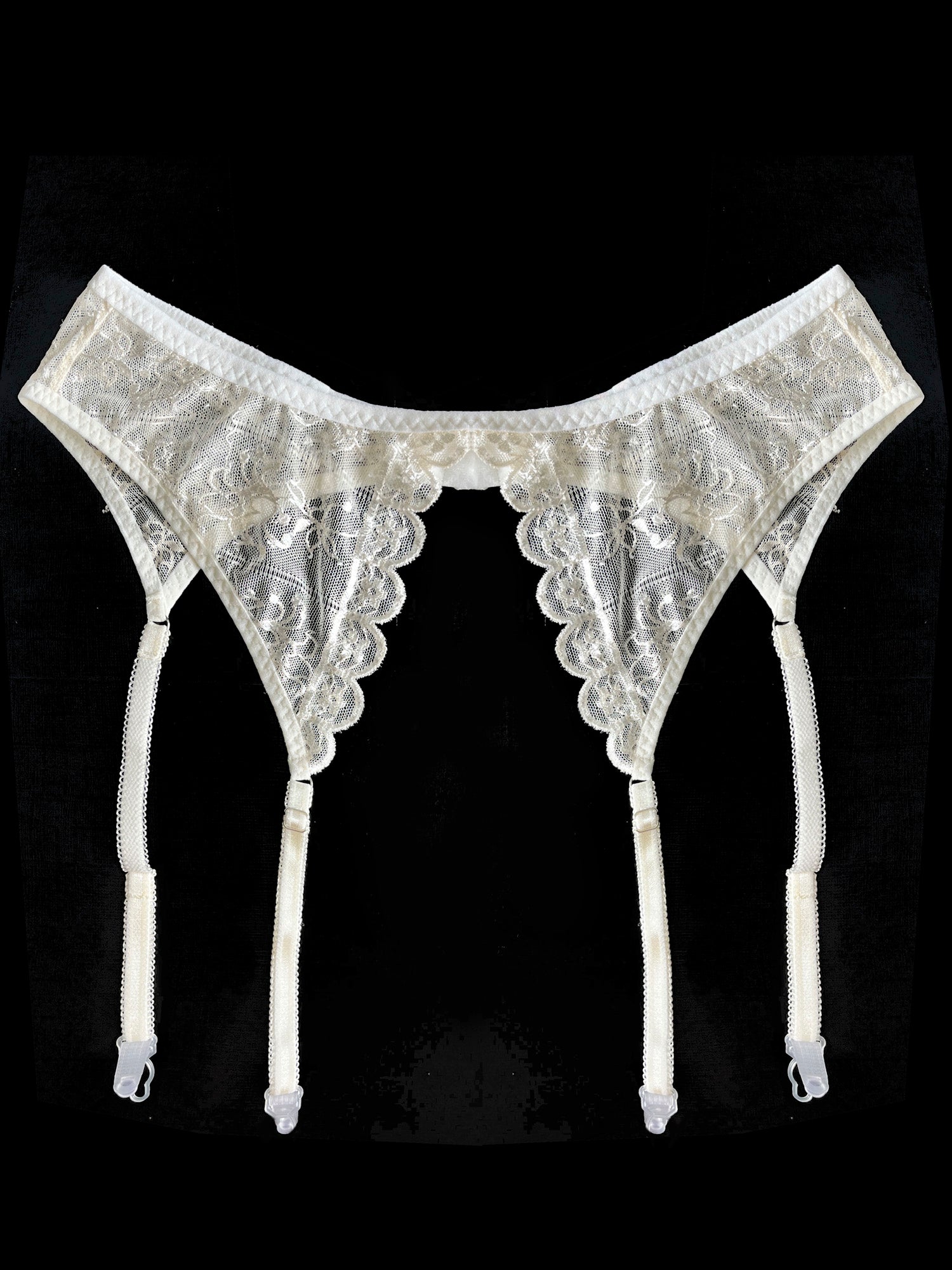 Nicole lace garter belt