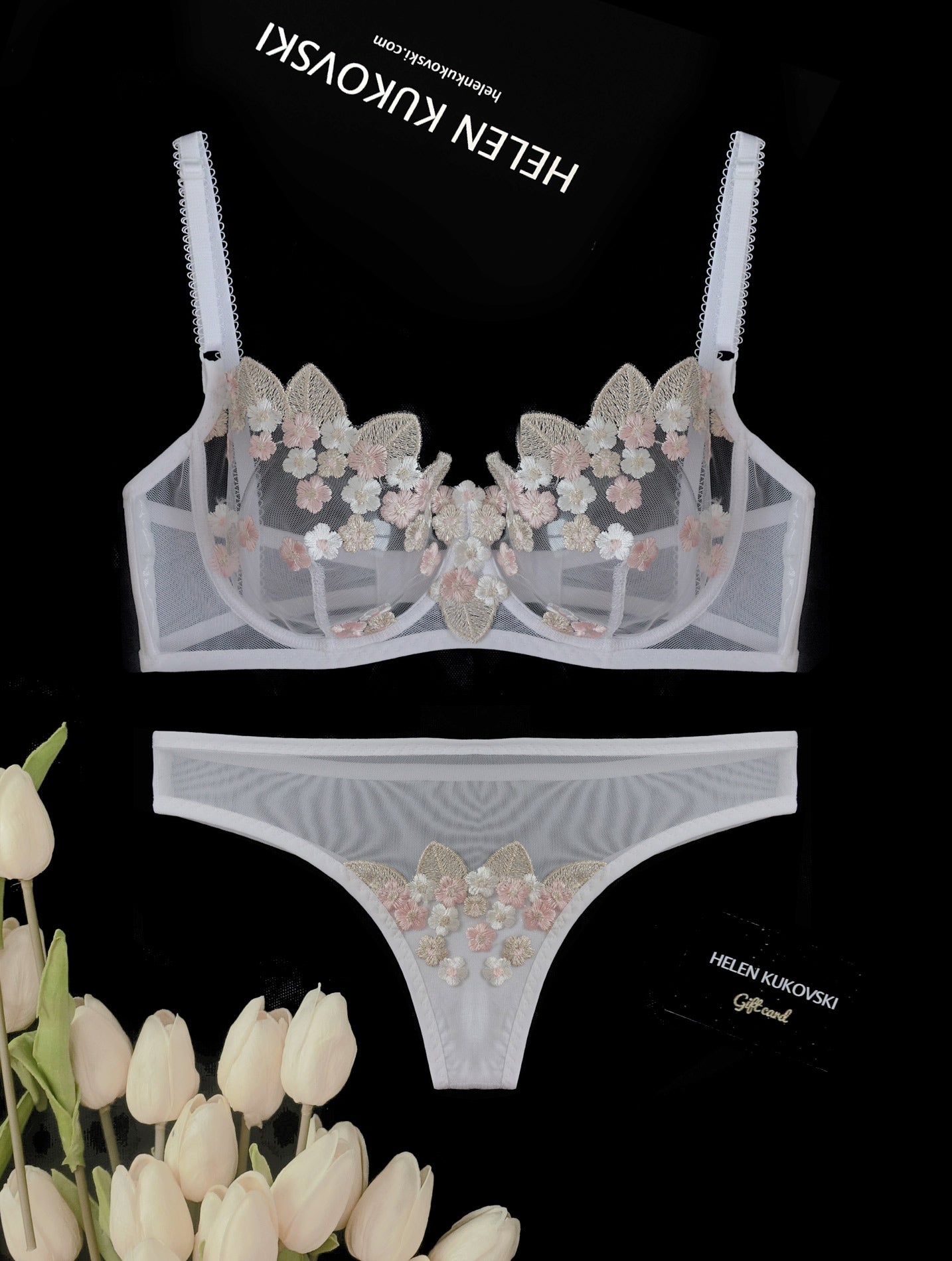 White NOELLE panties