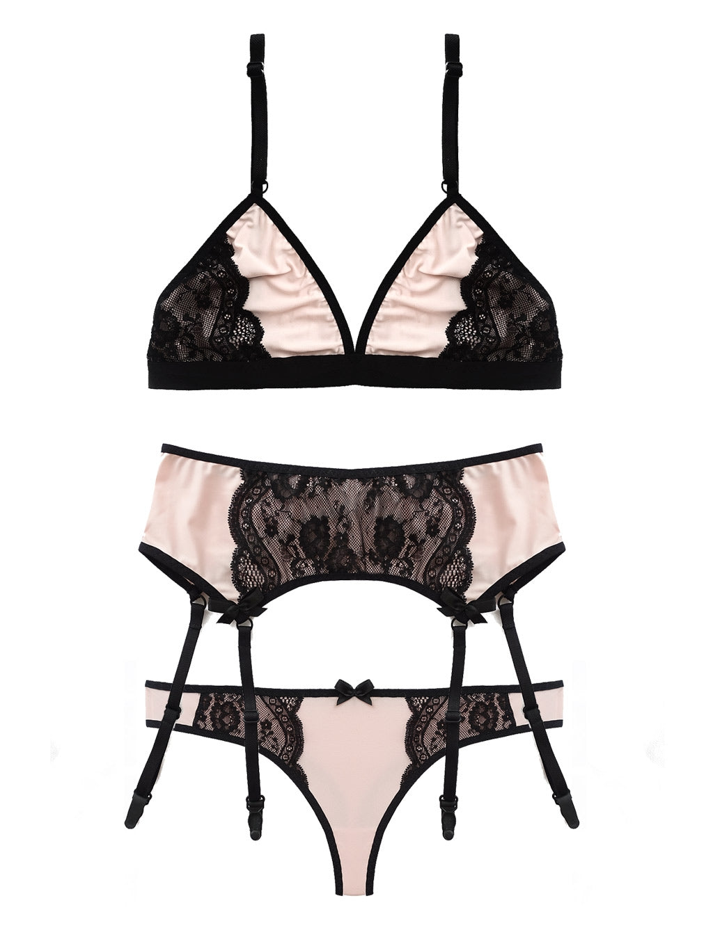 ERINE lace decor garter