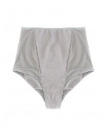 High waisted panties / Grey triangle tracery 