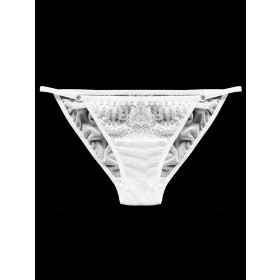 White lace panties